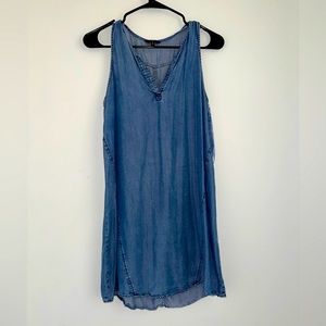 1250 JEAN TANK DRESS